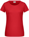 Dames T-shirt Daiber Basic-T 8007 Rood